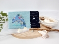 Bild 3 von Stickdatei Delfin mit Blumen