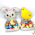 Bild 1 von Stickdatei ITH Körbchen Ostern Hase Küken  / (Stickrahmengröße) 16x26cm