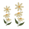 Bild 1 von Stickdatei Blume Blüten