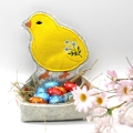 Bild 3 von Stickdatei ITH Körbchen Ostern Hase Küken  / (Stickrahmengröße) 16x26cm