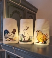 Bild 4 von ITH Lichterbeutel Frühling großes Set 11 Motive Blumen Hase Ostern Küken Hahn Huhn