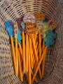 Bild 3 von Stickdatei ITH Stiftetopper Spruch Sprüche 