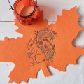 Bild 6 von Stickdatei Eichhörnchen Herbst