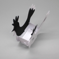 Bild 5 von Plotterdatei Huhn Papier für Schokopralinen Eier Korb