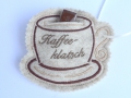 Bild 5 von ITH Stickdatei Geschenkanhänger Kaffee Einladung  / (Größe) 13x13cm