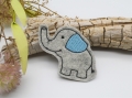 Bild 3 von Stickdatei Elefant klein Konturstich