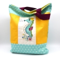 Bild 2 von Stickdatei Seepferdchen mit Blumen