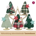 Nähanleitung Tannenbaum Adventskalender Wunscherfüller