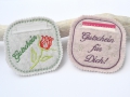 Bild 5 von ITH Stickdatei Gutschein verschenken 2er SET  / (Größe) 10x10cm