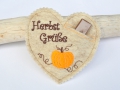 Bild 5 von ITH Stickdatei Herbst Herzen  2er SET  / (Größe Stickrahmen) 13x13cm