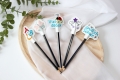 Bild 3 von Stickdatei Topper Stiftetopper Schulanfang Motive