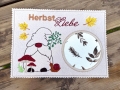 Bild 2 von Stickdatei Mugrug Untersetzer Herbst Wichtel ab 13x18cm