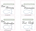 Bild 2 von Stickdatei  Wunscherfüller Kommunion Firmung Taufe Konfirmation