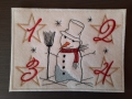 Bild 5 von Stickdatei Schneemann ITH Untersetzer Adventskranz to go SET