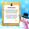 Bild 3 von Plotterdatei Schneemann für Schokopralinen
