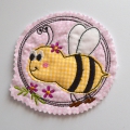 Bild 5 von Stickdatei Biene Hummel doodle  / (Größe) 15x16cm