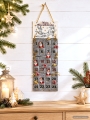 Bild 3 von Stickdatei ITH Adventskalender Rentierschlitten mit Kärtchen zum Ausdrucken  / (Stickrahmengröße) 13x18cm