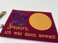 Bild 1 von Stickdatei Sommer ich komme Mugrug