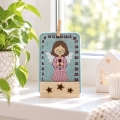 Bild 3 von Stickdatei ITH Tischadventskalender Engel ab 10x10cm Adventskalender 