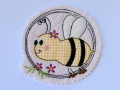 Bild 3 von Stickdatei Biene Hummel doodle  / (Größe) 13x14cm