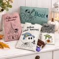 Stickdatei Schokohülle SET Halloween Gespenst mit kleinen Hüllen