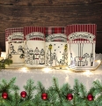 Bild 1 von Stickdatei Lichterbeutel Weihnachtsmarkt ITH 4 Motive Chor  Glühweinstand Karussell  / (Stickrahmengröße) 15x22cm