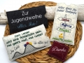 Bild 1 von Stickdatei Schokohülle Jugendweihe Glückwünsche  / (Lizenz) Unlimited