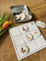 Bild 2 von Stickdatei ITH Spiel TicTacToe Ostern Hase Karotte