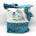 Bild 4 von Stickdatei Delfin mit Blumen