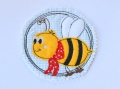 Bild 2 von Stickdatei Biene Hummel doodle  / (Größe) 18x19cm