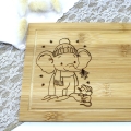 Bild 2 von Plotterdatei Plott Laser Motiv Elefant mit Maus