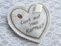 Bild 2 von ITH Stickdatei Geschenkanhänger Kaffee Einladung  / (Größe) 13x13cm
